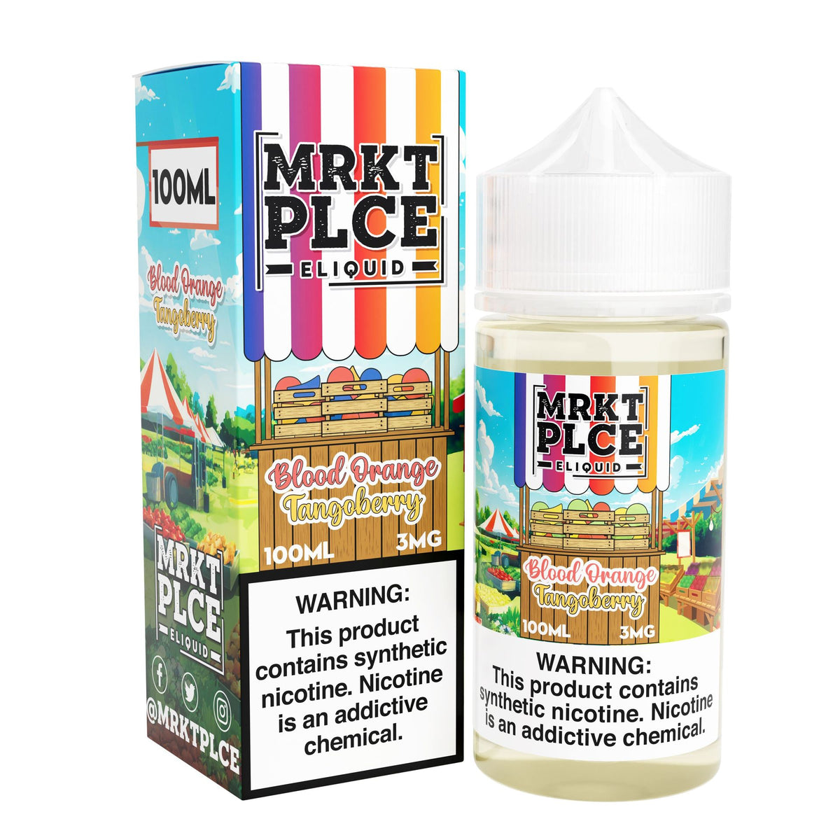 Mrkt Plce - Blood Orange Tangoberry - 100ml