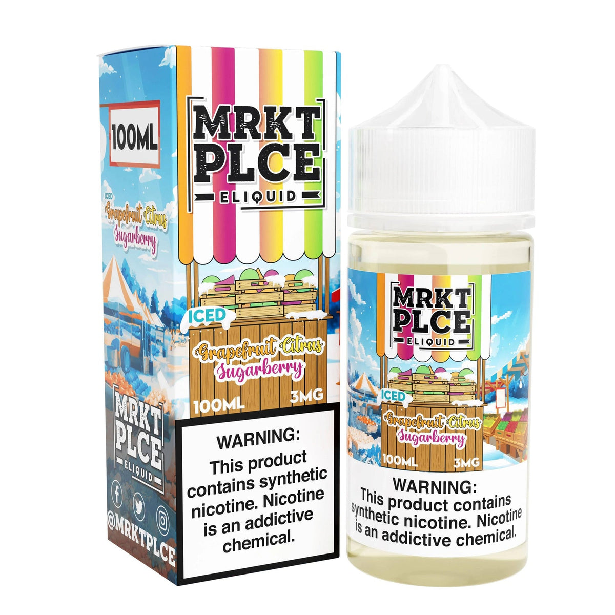 Mrkt Plce - Grapefruit Citrus Sugarberry - 100ml