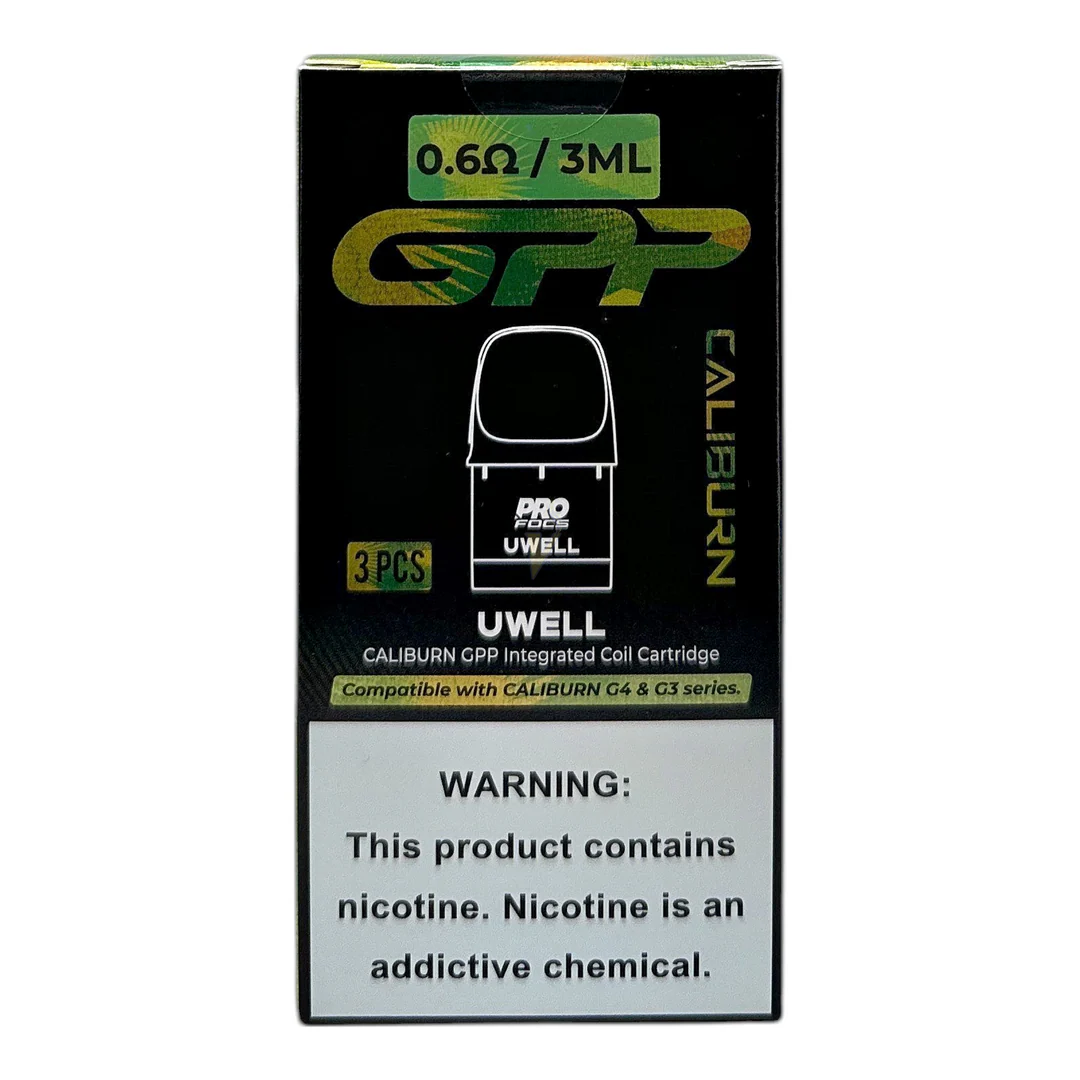 Uwell Caliburn GPP Integrated Coil Cartridges - 3-Pack