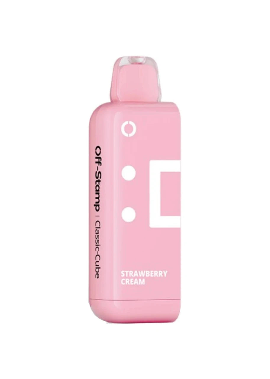Off-Stamp 25K Pod – Strawberry Cream | 25,000 Puffs | 5% Salt Nic