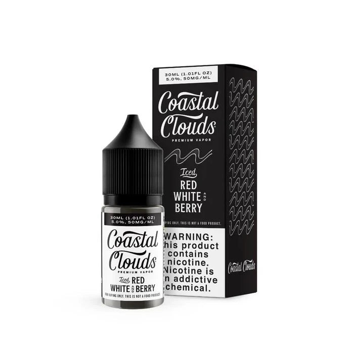 Coastal Clouds Salt - 30ml - Red White & Berry