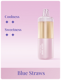 Geek Bar Mate Pod - Blue Straws - 50mg