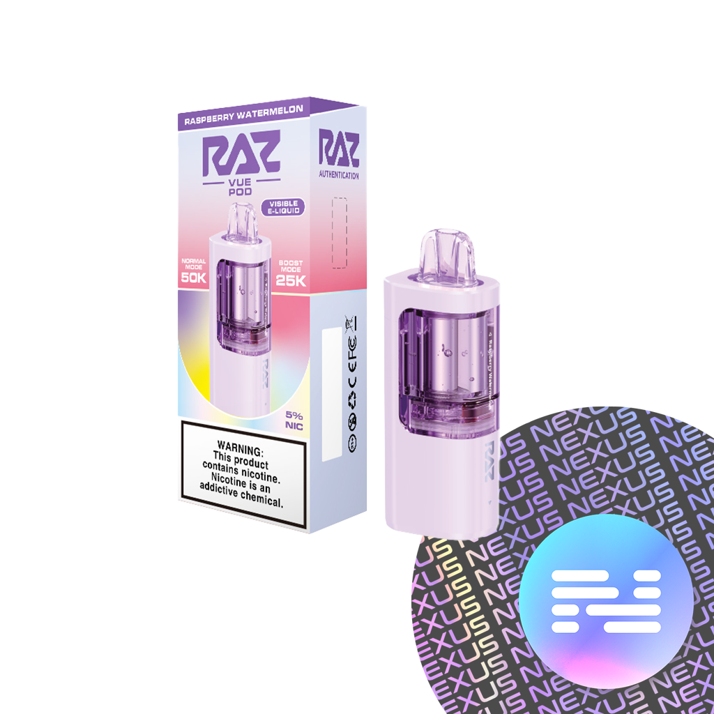 Raz Vue Pod  - 50k - Raspberry Watermelon
