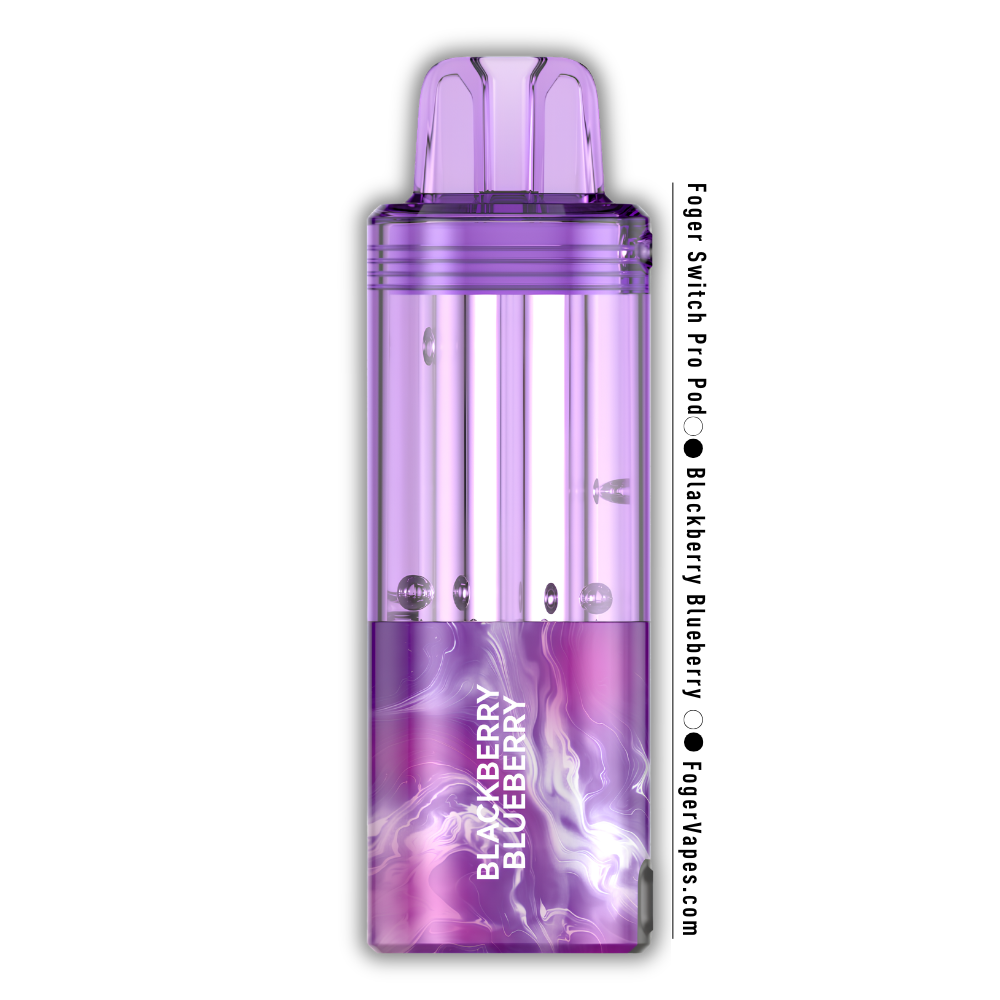 Foger Switch Pro Replacement Pod – Blackberry Blueberry | 30,000 Puffs | 19ml | 5% Salt Nic