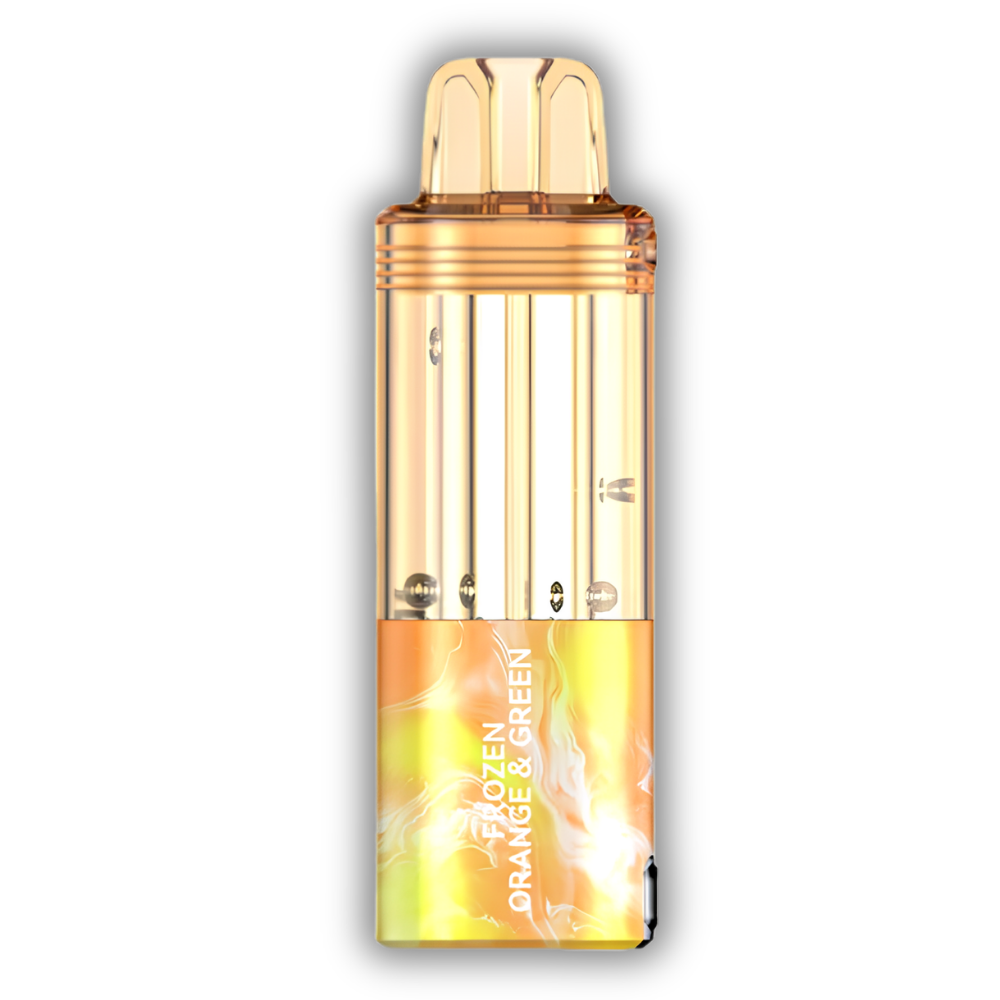 Foger Switch Pro Replacement Pod – Frozen Orange & Green | 30,000 Puffs | 19ml | 5% Salt Nic