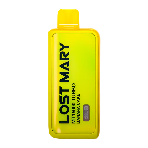 Lost Mary MT15000 Turbo Disposable Vape – Banana Cake | 15,000 Puffs | 50mg Salt Nic