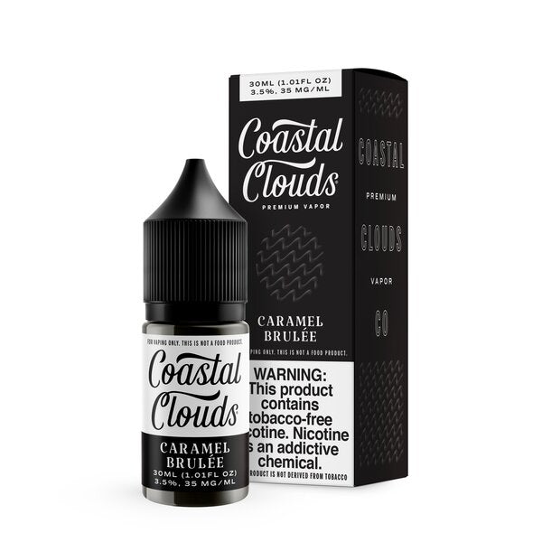Coastal Clouds Salt - 30ml - Caramel Brulee
