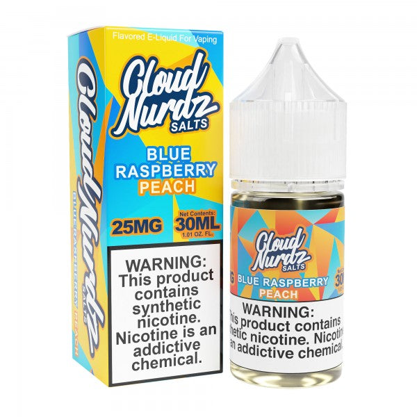Cloud Nurdz Salt - 30ml - Peach Blue Razz