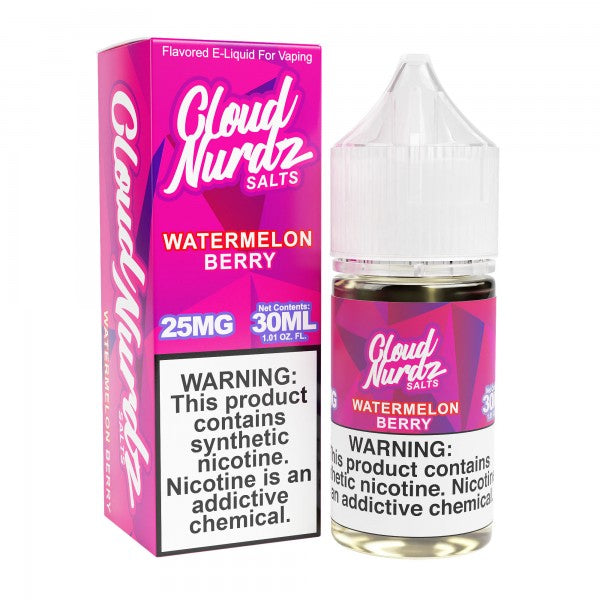 Cloud Nurdz Salt - 30ml - Watermelon Berry