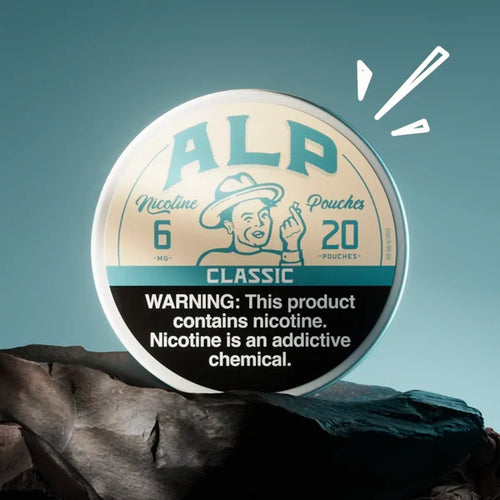 Alp Classic nicotine pouches can