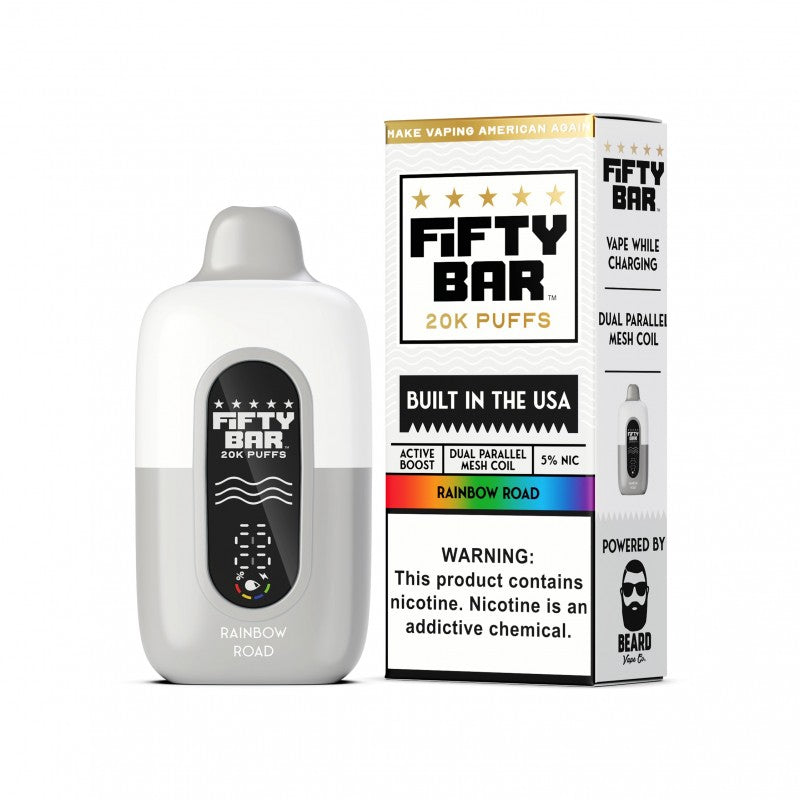Fifty Bar - Rainbow Road - 5%