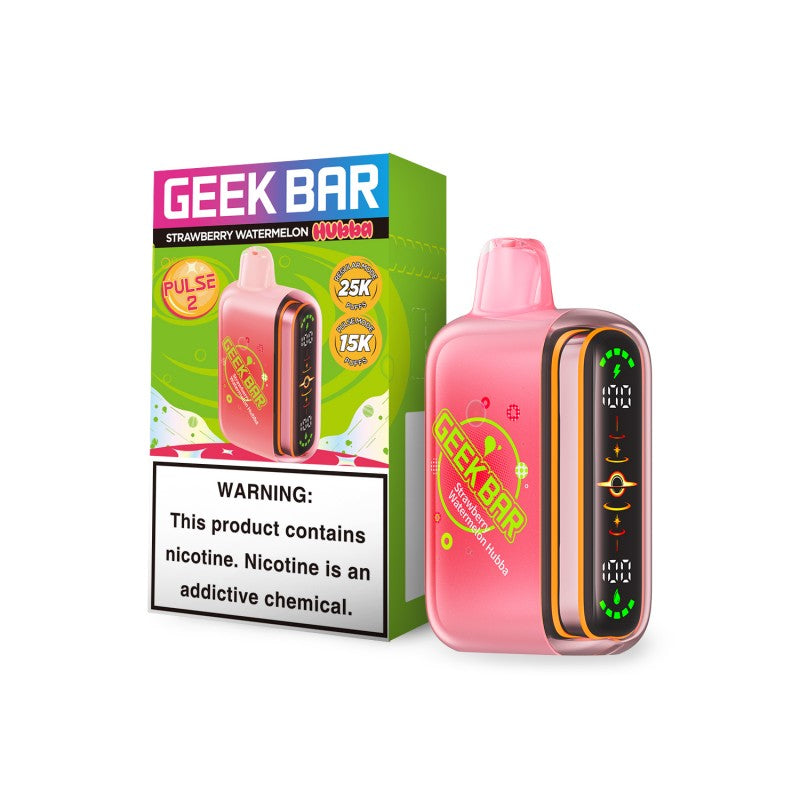 Geek Bar Pulse 2 - Strawberry Watermelon Hubba - 5%