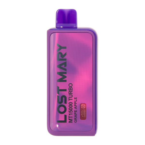 Lost Mary MT15000 Turbo Disposable Vape – Grape Apple | 15,000 Puffs | 50mg Salt Nic