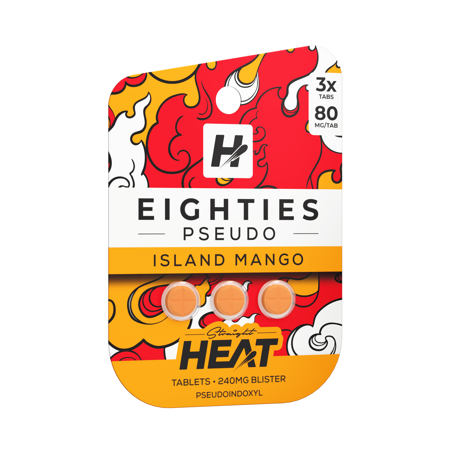 Heat Eighties 240mg Pack Island Mango