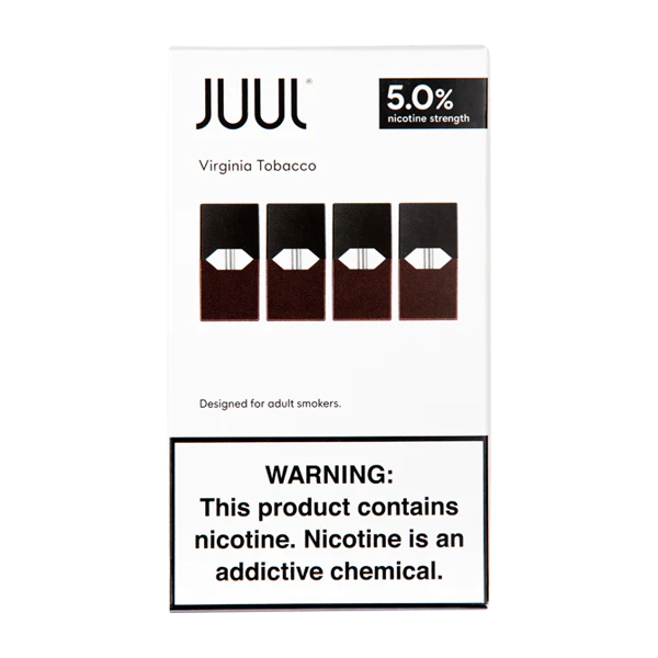 Juul Pods 4 Pack Virgina Tobacco 5%