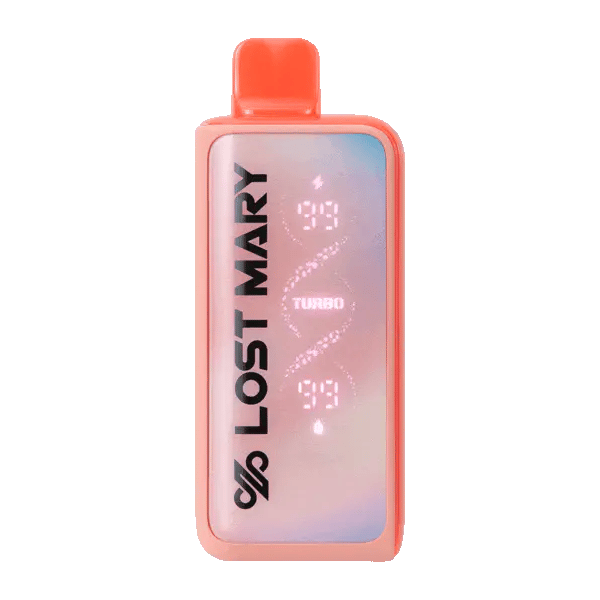 Lost Mary MT35000 Turbo Disposable Vape – Straw Melon Peach | 35,000 Puffs | 50mg Salt Nic