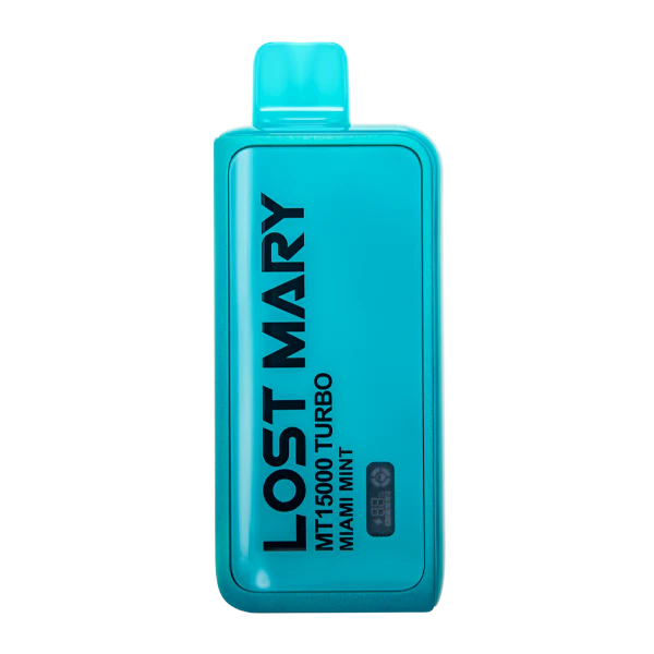 Lost Mary MT15000 Turbo Disposable Vape – Miami Mint | 15,000 Puffs | 50mg Salt Nic