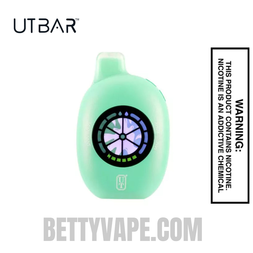 UT Bar 50K Disposable Vape – Miami Mint / Mint Slushy | 50,000 Puffs | Dual Flavor | 5% Salt Nic