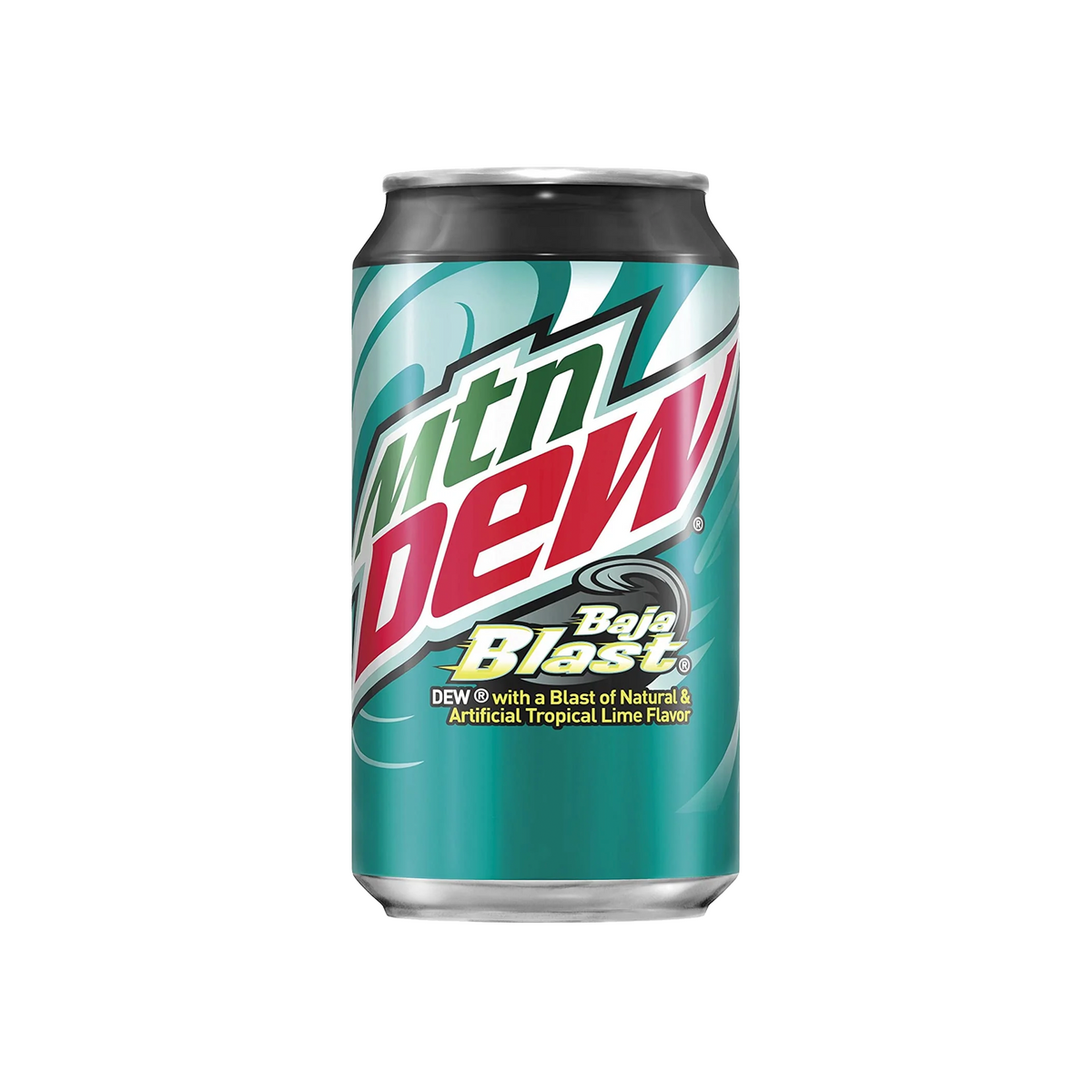 Mountain Dew Baja Blast can