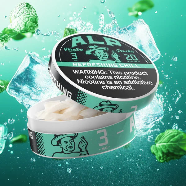 Alp Refreshing Chill nicotine pouches can
