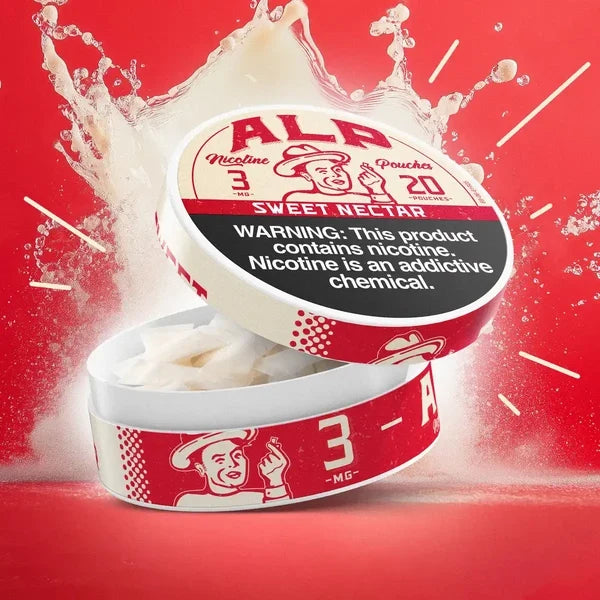 Alp Sweet Nectar nicotine pouches can