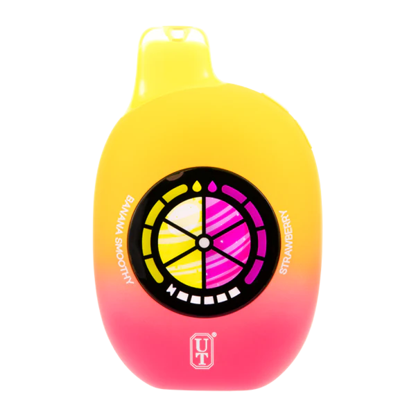 UT Bar 50K Disposable Vape – Banana Smoothy / Strawberry | 50,000 Puffs | Dual Flavor | 5% Salt Nic