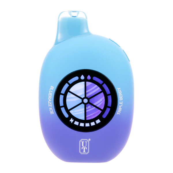 UT Bar 50K Disposable Vape – Blue Razz Ice / Triple Berry | 50,000 Puffs | Dual Flavor | 5% Salt Nic