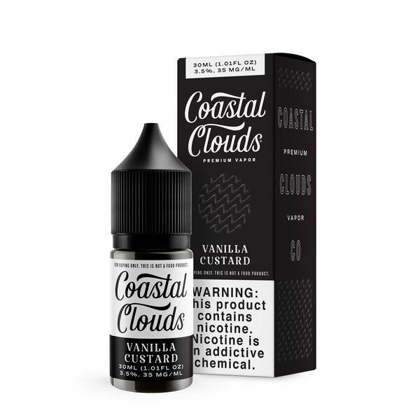Coastal Clouds Salt - 30ml - Vanilla Custard