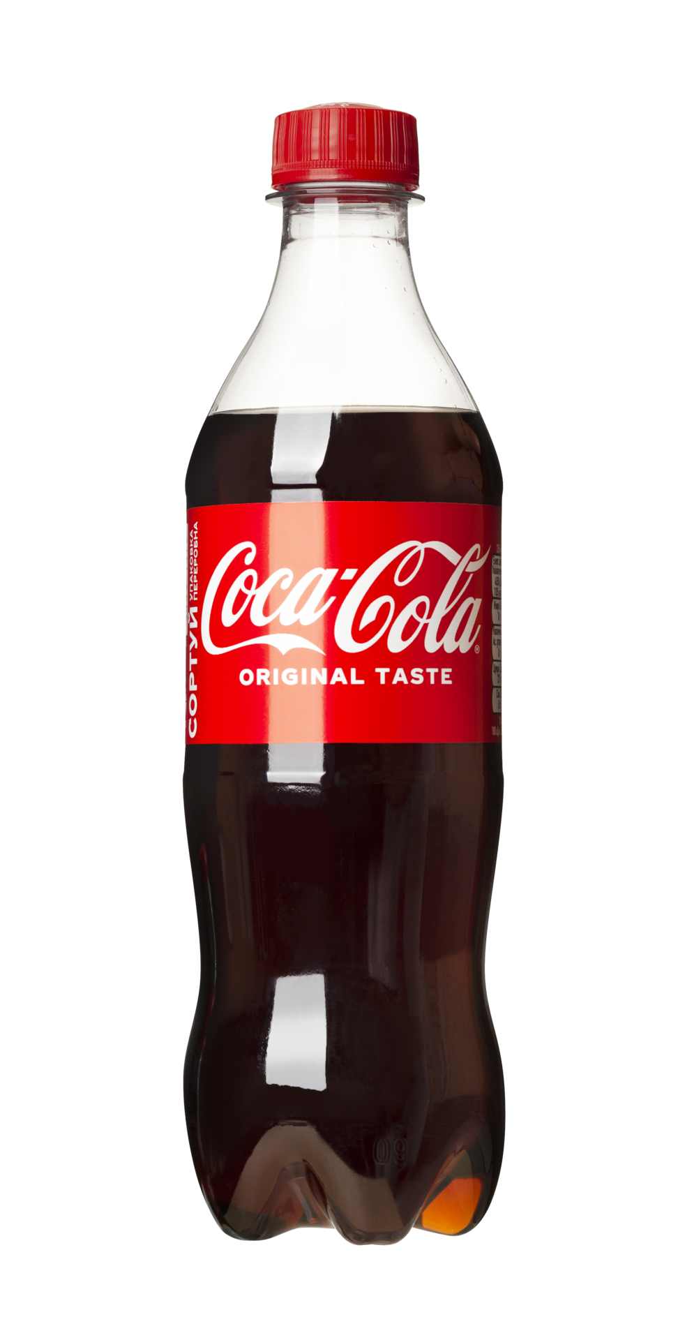 Coca-Cola classic plastic bottle