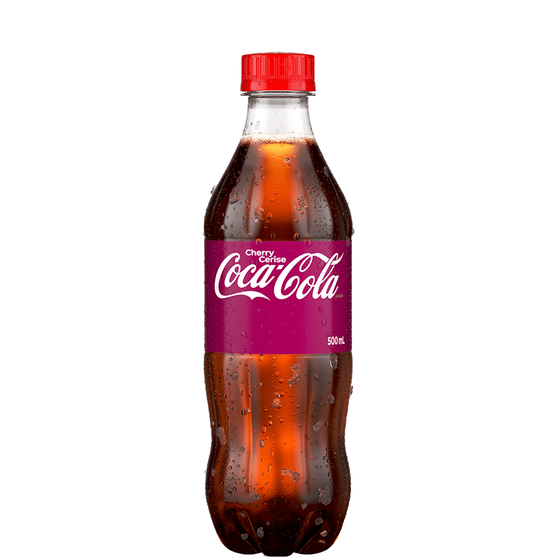 Coca-Cola Cherry plastic bottle