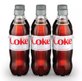 Diet Coke plastic bottles