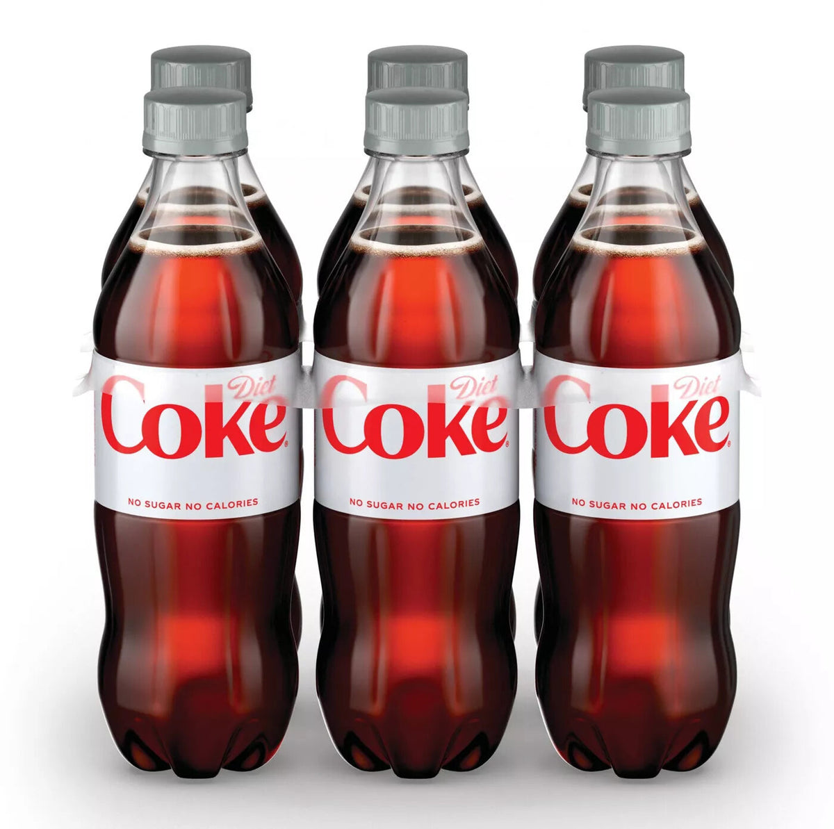 Diet Coke plastic bottles