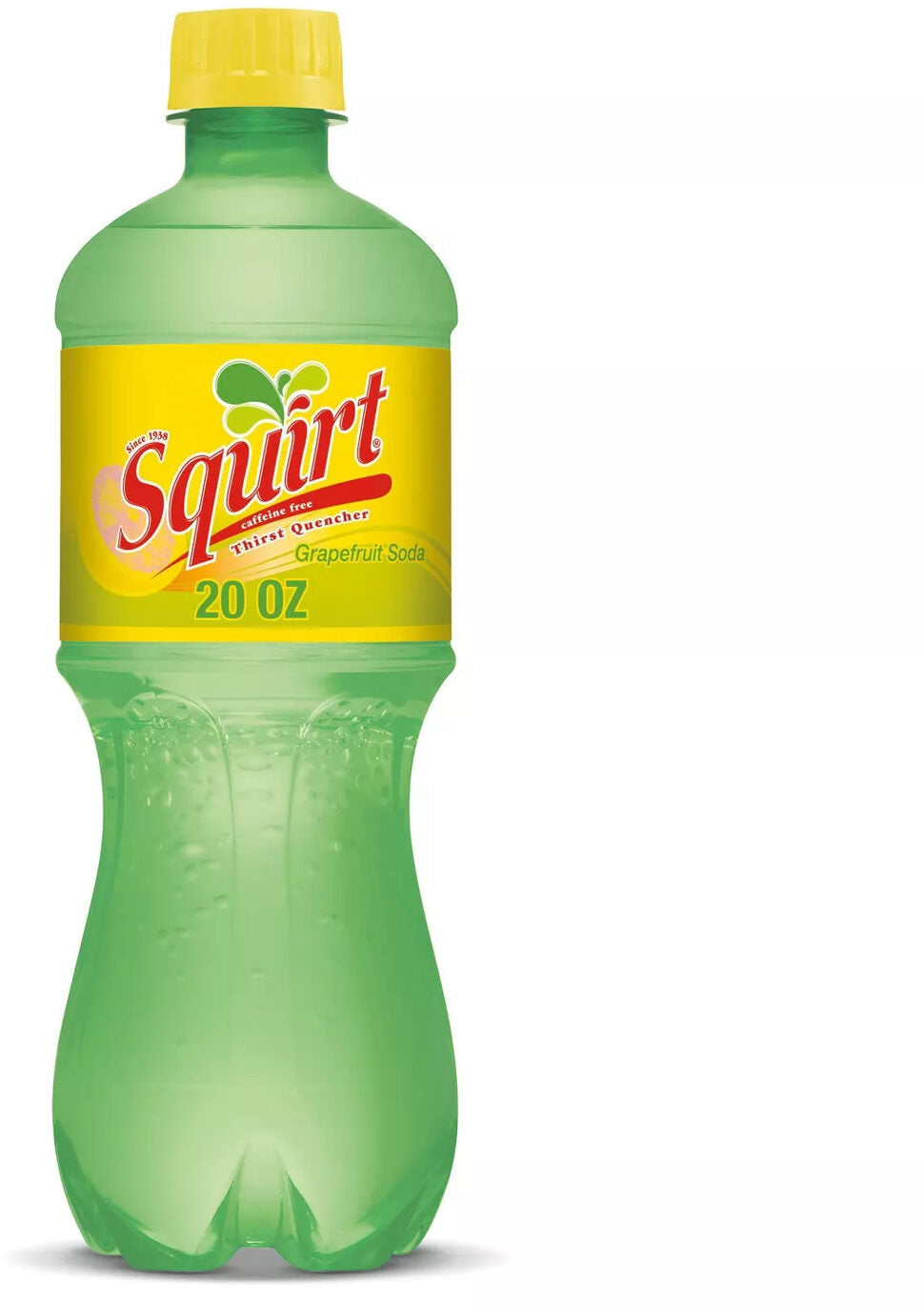Squirt grapefruit soda bottle