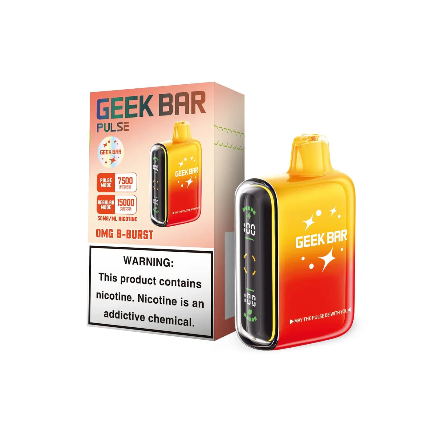 Geek Bar Pulse - OMG B-Burst - 50mg