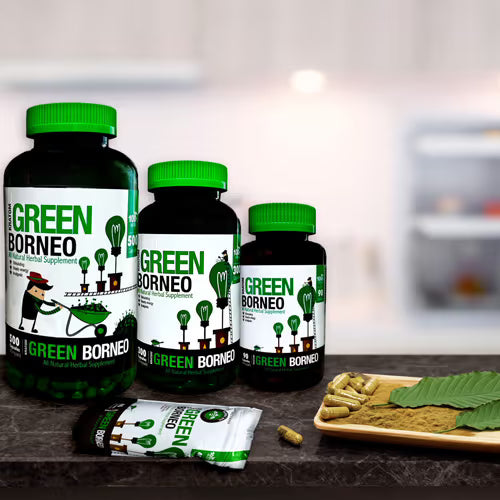 Bumble Bee Kratom Capsules Green Borneo