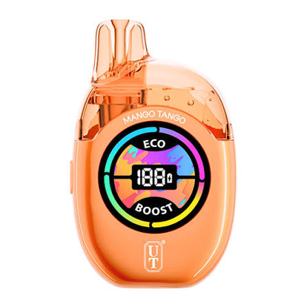 UT Bar 50K Clear Disposable Vape – Mango Tango | 50,000 Puffs | 5% Salt Nic