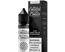 Coastal Clouds - Apple Peach Strawberry Ice - 60mL