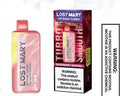 Lost Mary MT15000 Turbo Disposable Vape – Raspberry Banana | 15,000 Puffs | 50mg Salt Nic