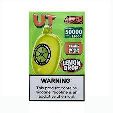 UT Bar 50K Disposable Vape – Lemon Drop | 50,000 Puffs | 5% Salt Nic
