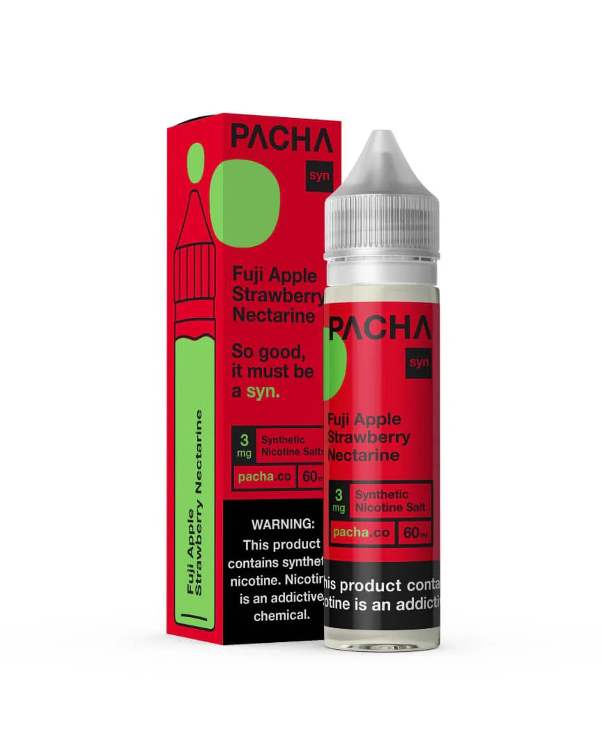 Pacha Mama - Fuji Apple Strawberry Nectarine - 60mL