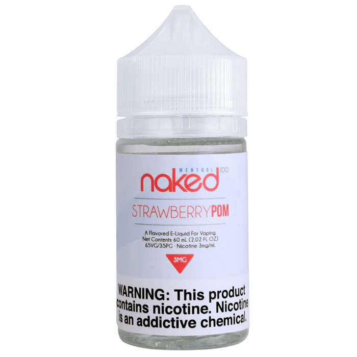 Naked - Strawberry Pom - 60mL